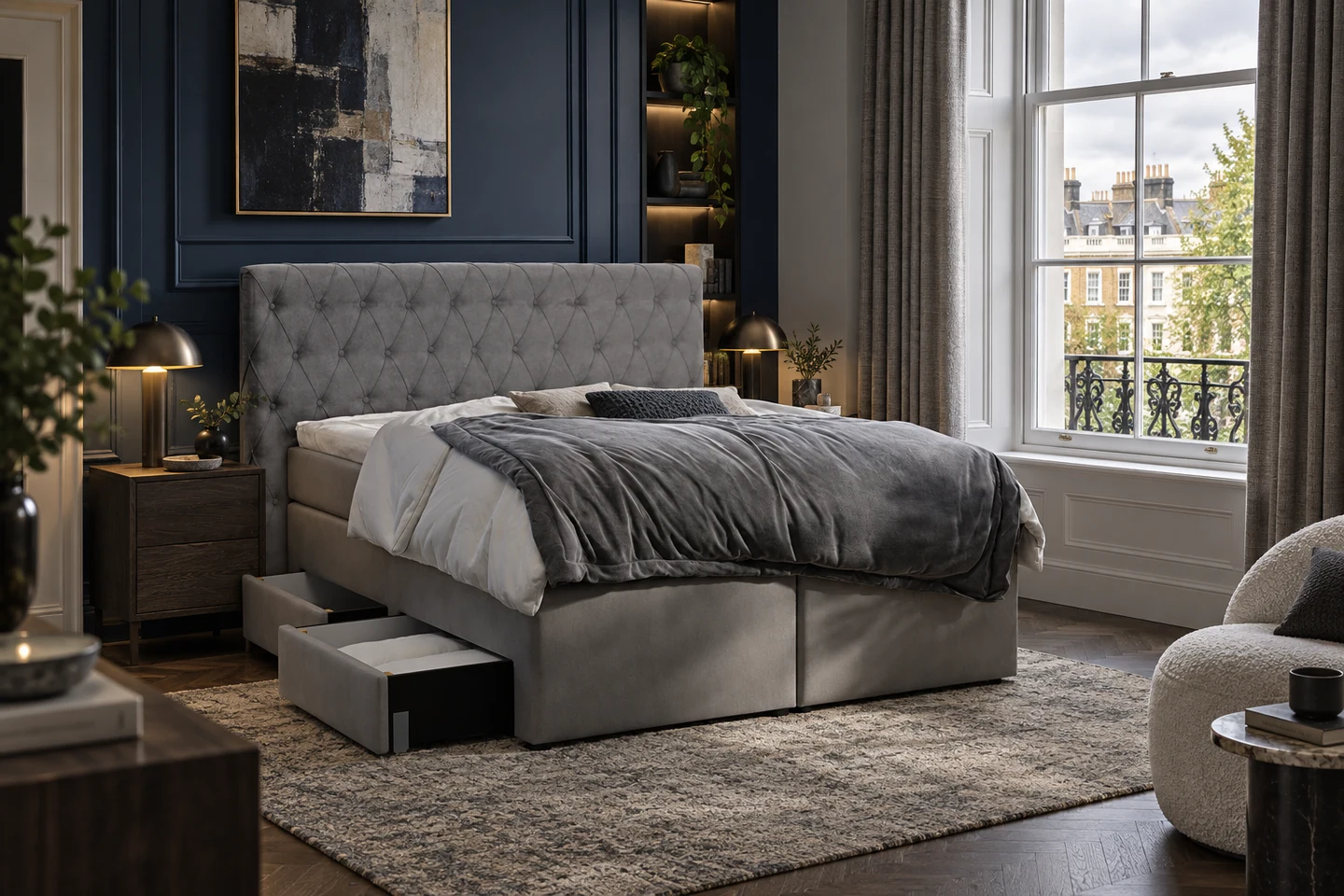 YORK — European apartment setting